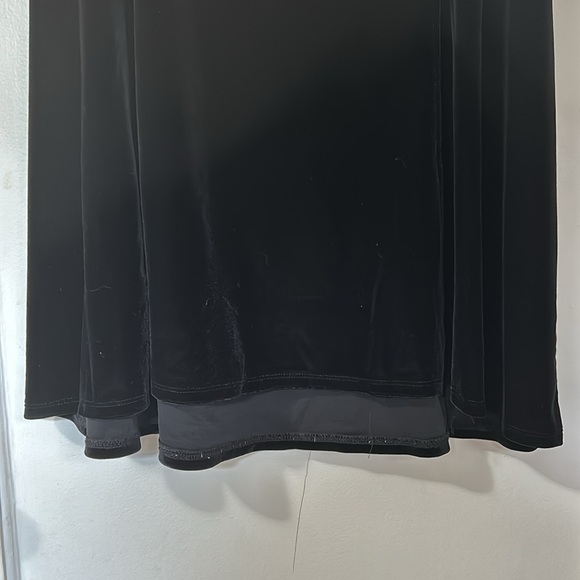 J. Jill XSP Stretch Velvet Skirt - Picture 2 of 11